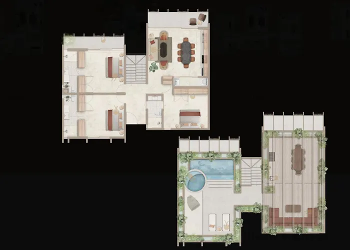 Apartment Heavenly 3br Ph W Private Pool, Gym, Yoga Class Tulum