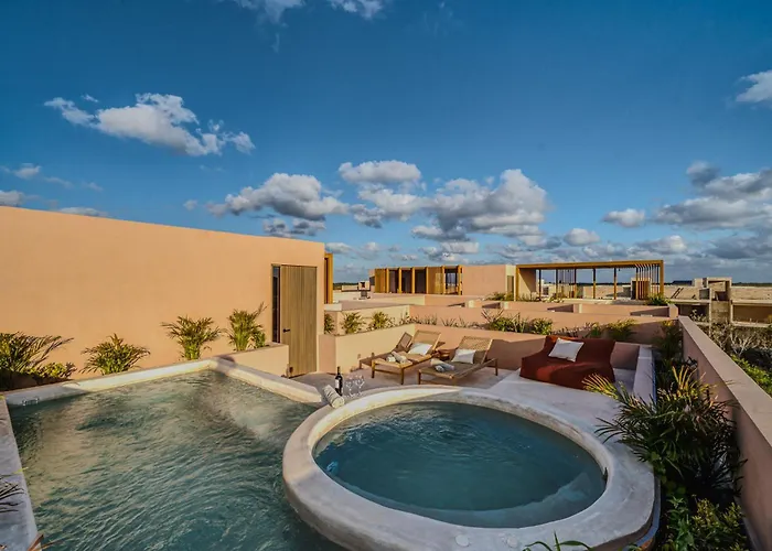 Heavenly 3br Ph W Private Pool, Gym, Yoga Class Apartment Tulum