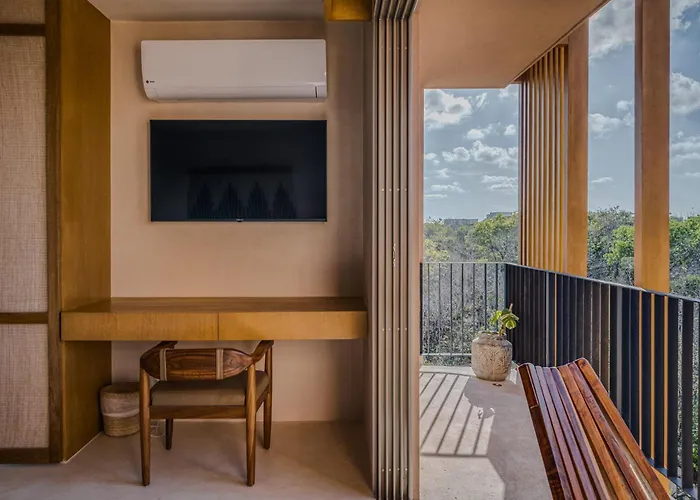 Heavenly 3br Ph W Private Pool, Gym, Yoga Class Apartment Tulum